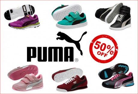 puma shoes 50 off india