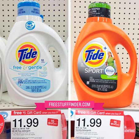 tide laundry detergent on sale this week