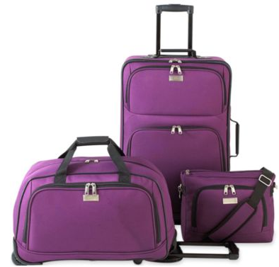 luggage set jcpenney