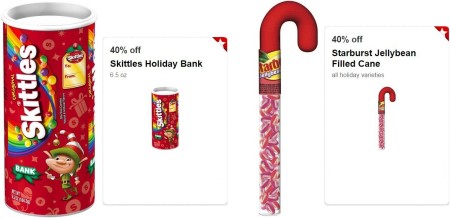 skittles starburst candy target cane bank holiday reg oz