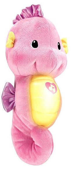 pink seahorse stuffed animal