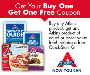 FREE Atkins Quick Start Kit   $5 Off in Coupons