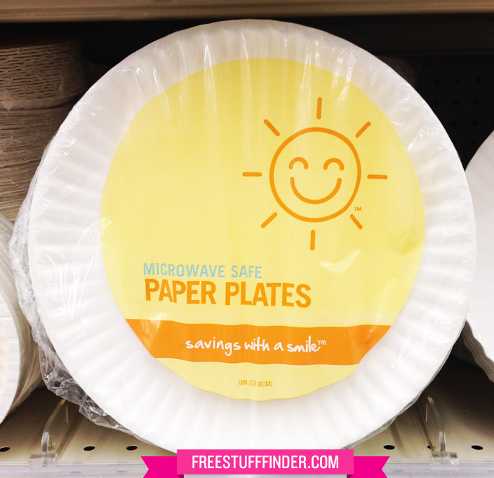 *HOT* 0.99 Smile & Save Paper Plates at Walgreens