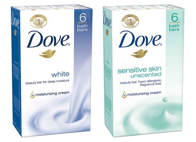 $2.50 (Reg $6) Dove Bar Soap Multipack at Walmart