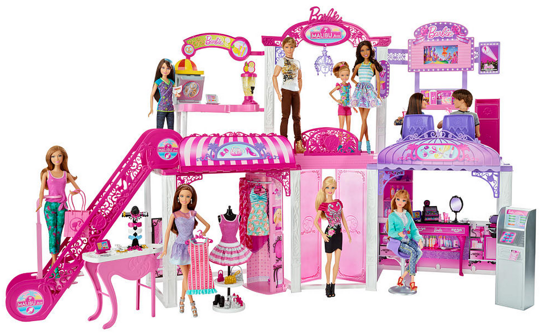 $59.99 (Reg $90) Barbie Shopping Mall Playset + Free Shipping