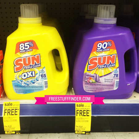 sun laundry detergent