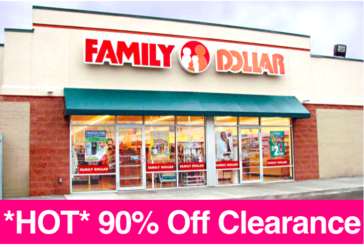 HOT Up to 90% Off Clearance Event at Family Dollar