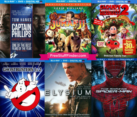 Buy 1 Get 1 Free Select Blu-ray Movies At Best Buy