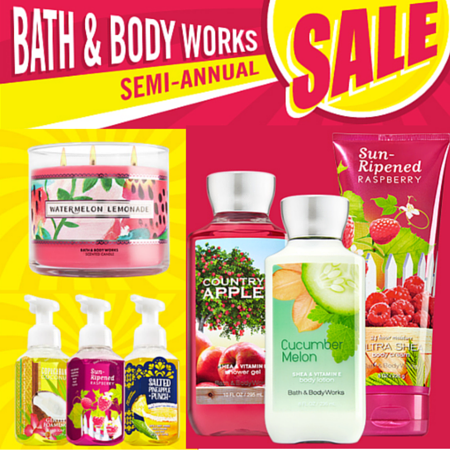 *HOT* Bath & Body Works Semi-Annual Sale (Up To 75% Off!)