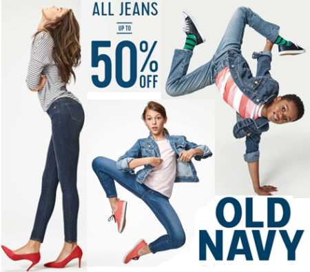 old navy jeans 50 off