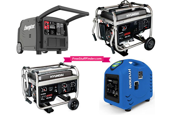 Up to 33% Off Generators + FREE Shipping Today Only