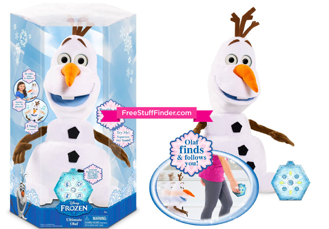 olaf walking toy