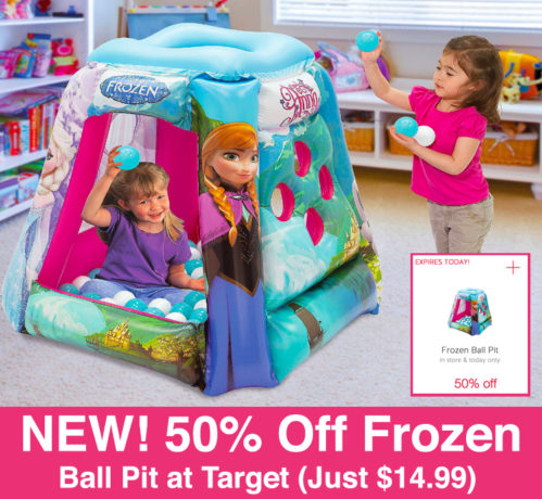 frozen ball pit target