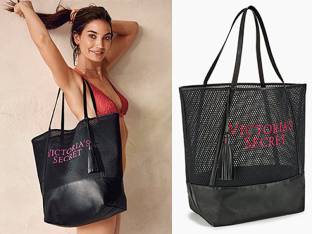 victoria secret free tote with $85 purchase