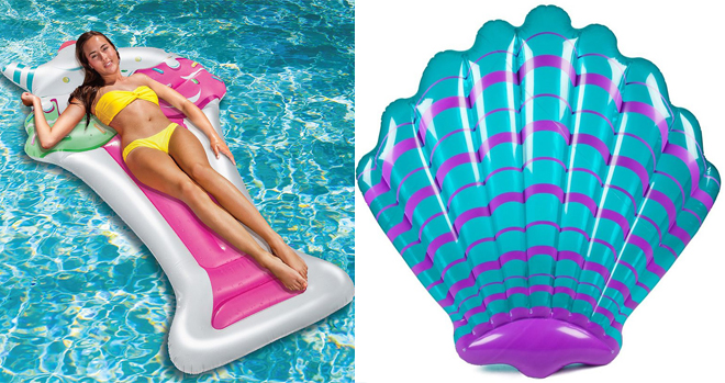 giant seashell pool float