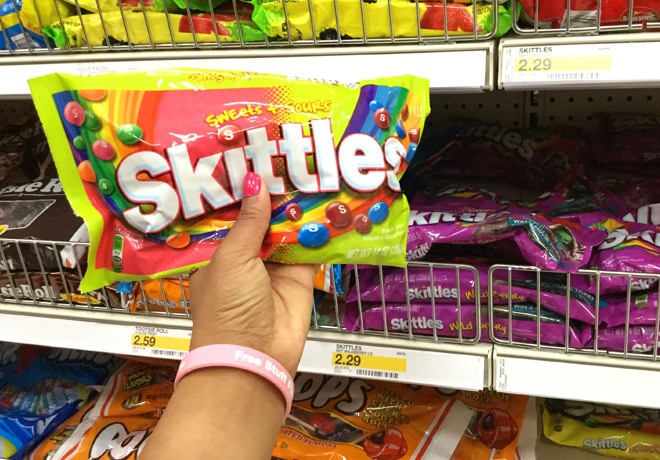 RUN! $0.33 Skittles & Starburst Bags At Target (Today Only!)