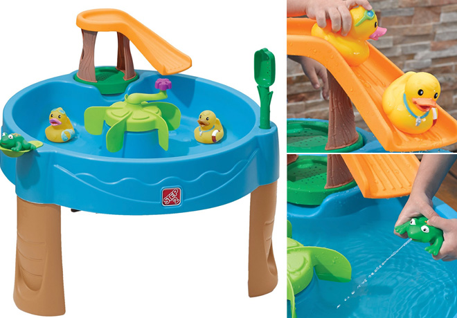 step2 duck pond water table with water toys