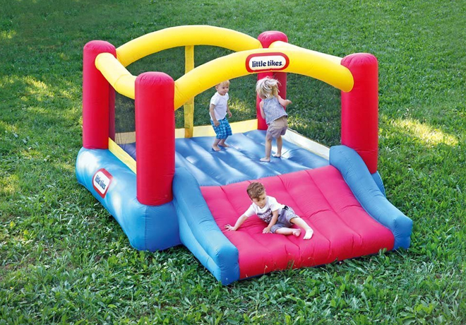 little tikes jump slide