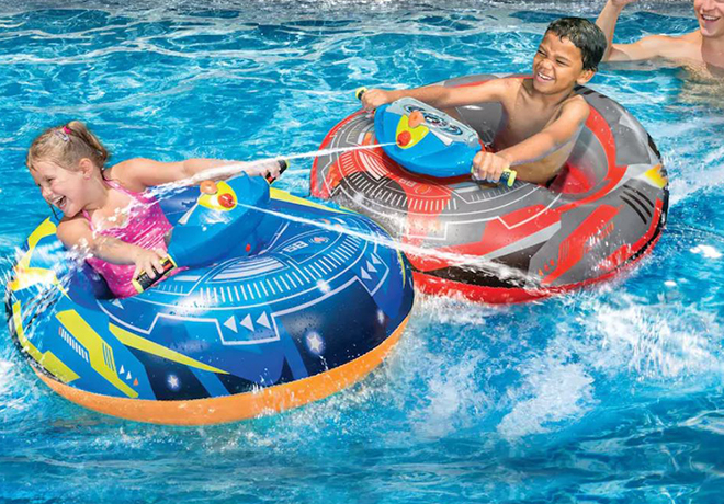 Banzai Aqua Blast Motorized Bumper Boat Just $50.39 + $10 Kohl's Cash ...