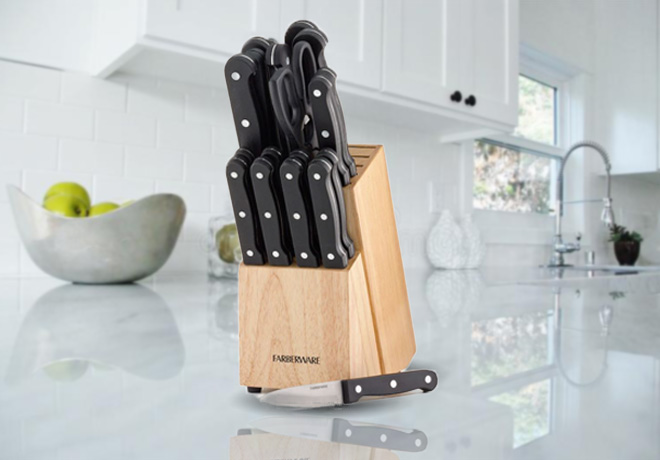 farberware 20 piece knife set