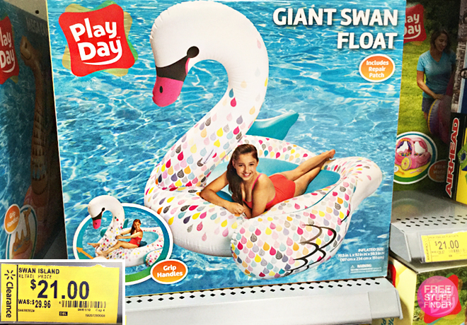 swan float walmart