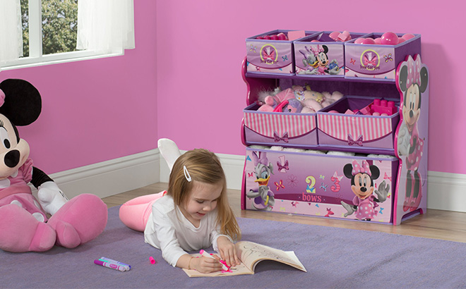 walmart minnie mouse toy organizer