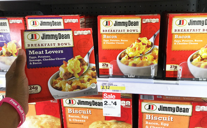 Jimmy Dean Frozen Breakfast Bowls Only $1 At Target – That's Over 50% Off!