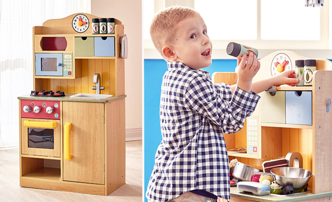 childrens play kitchen amazon