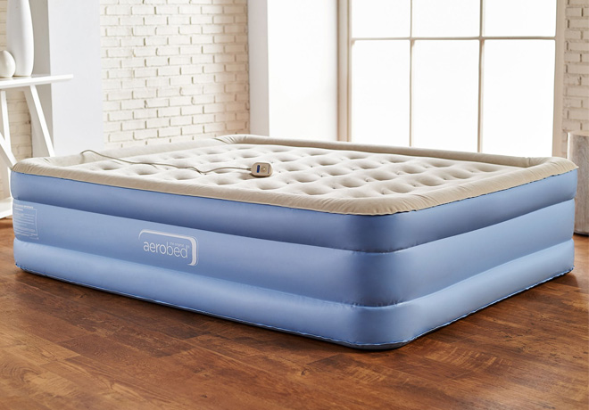 aerobed one-touch comfort air mattress - queen