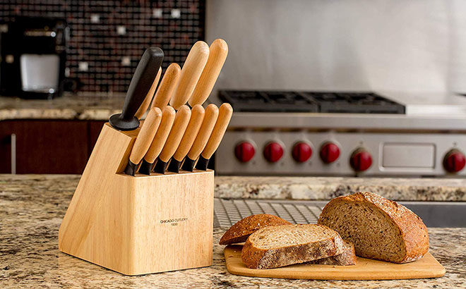 chicago cutlery 12 piece knife set