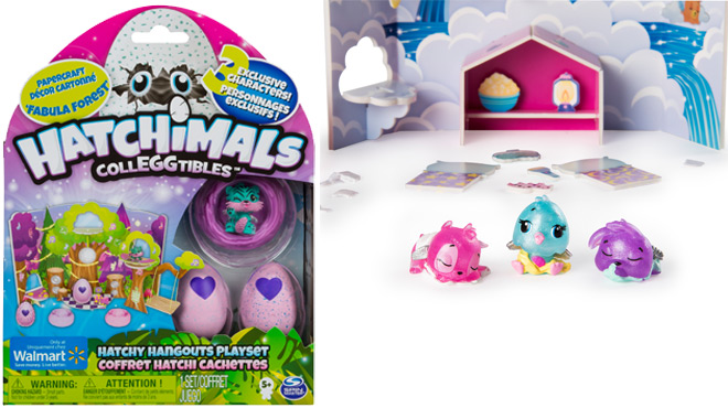 hatchimals playset walmart