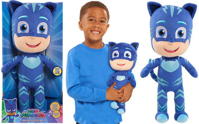 talking catboy plush