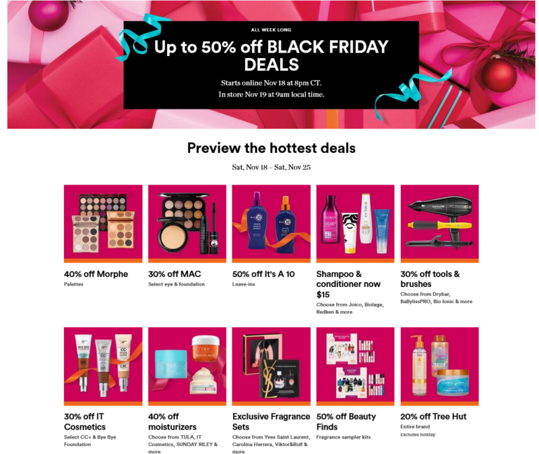 ULTA Black Friday Ad 2023