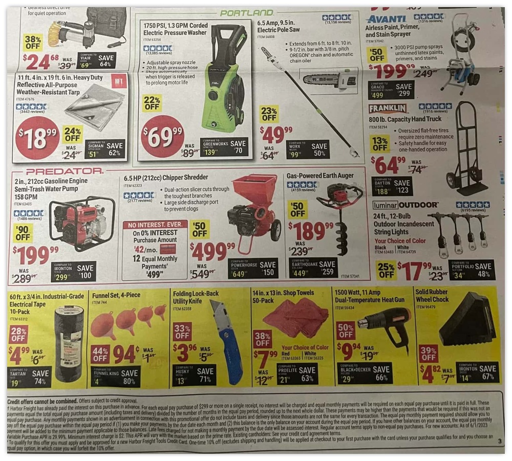 Harbor Freight Black Friday Ad 2023