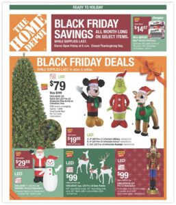 Home Depot Black Friday Ad 2023   Home Depot Black Friday Sale Page 1 257x300 