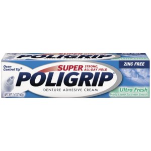 Free Sample Poligrip Denture Adhesive Cream