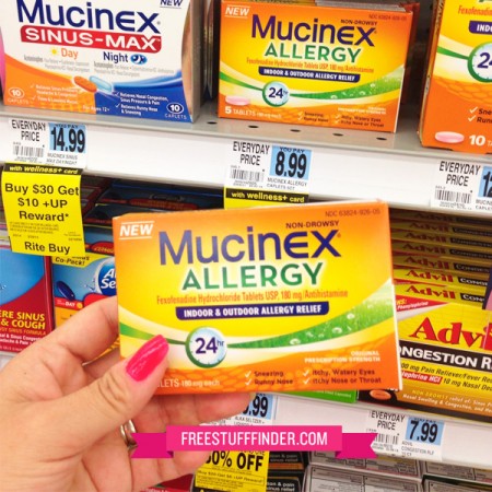 $1.49 Mucinex Allergy at Rite Aid