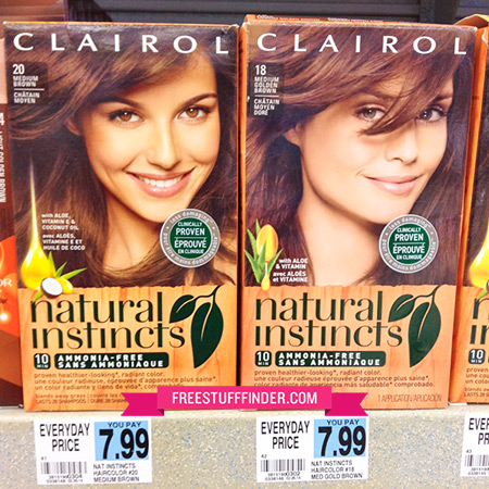 $2.99 (Reg $8) Clairol Natural Instincts Hair Color at Rite Aid