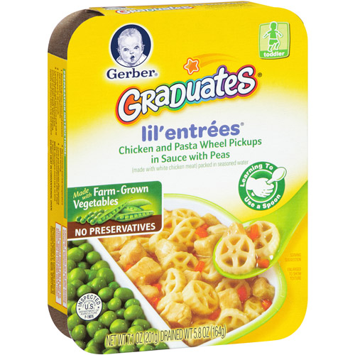 $1.46 (Reg $2) Gerber Graduates Lil' Entrees at Target