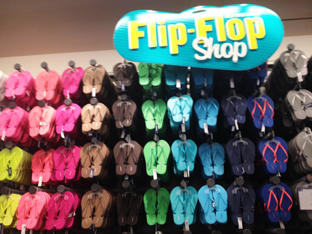 walmart $1 flip flops