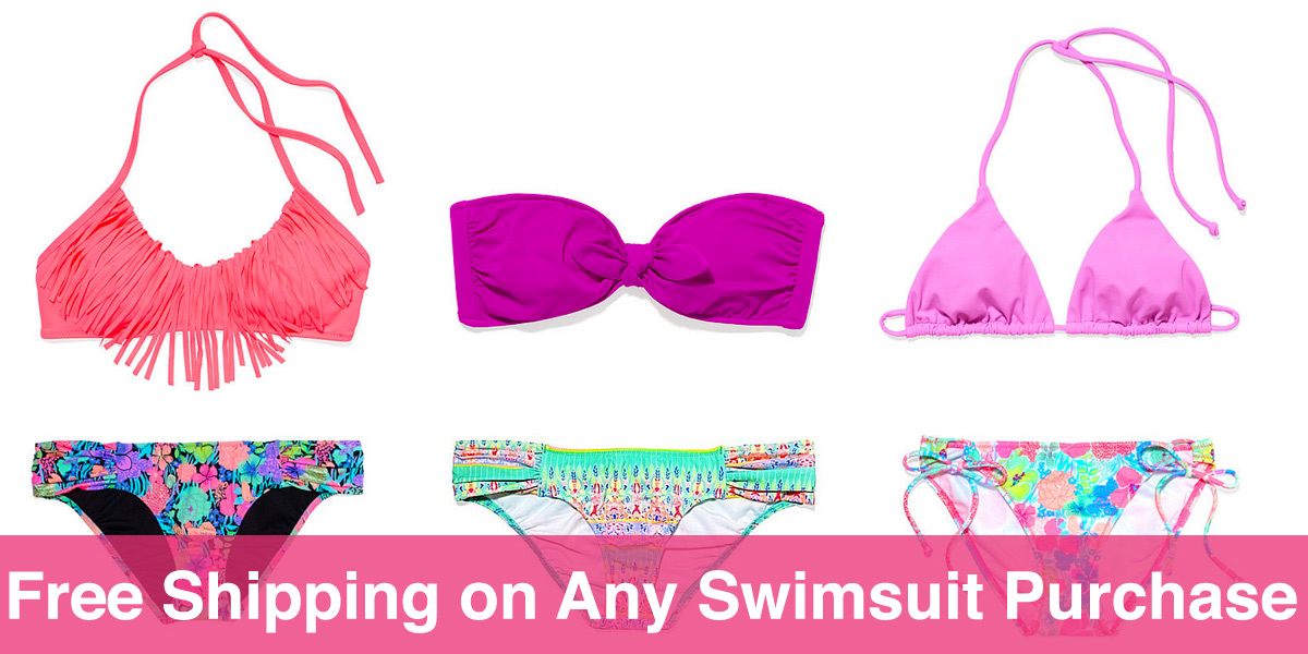 Free Shipping On Swimwear Additional Off At Victorias Secret Ends Today Free