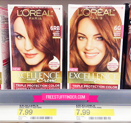 $1.74 (Reg $8) L'Oreal Excellence Hair Color at Target