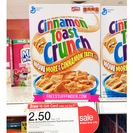 $1.00 Cinnamon Toast Crunch Cereat at Target (Week 8/24)