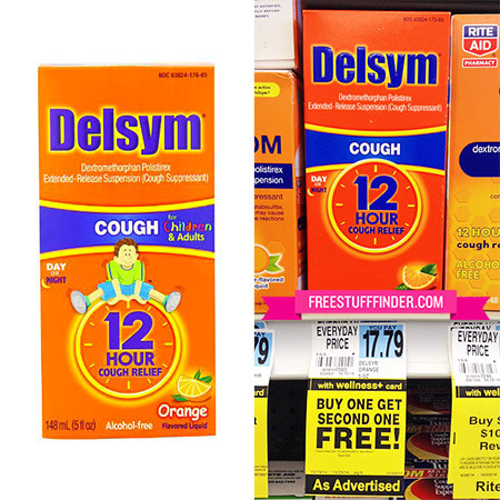 $1.89 (Reg $17.79) Delsym Cough Syrup at Rite Aid