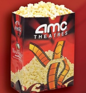$1.00 Large Popcorn at AMC Theaters