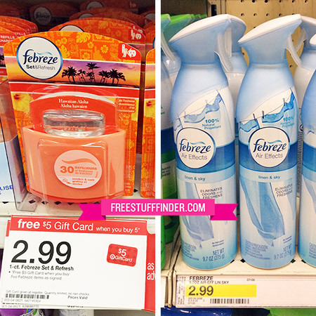 $0.70 (Reg $3) Febreze Set and Refresh at Target