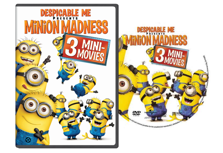 $4.99 (Reg $10) Despicable Me Minion Madness DVD