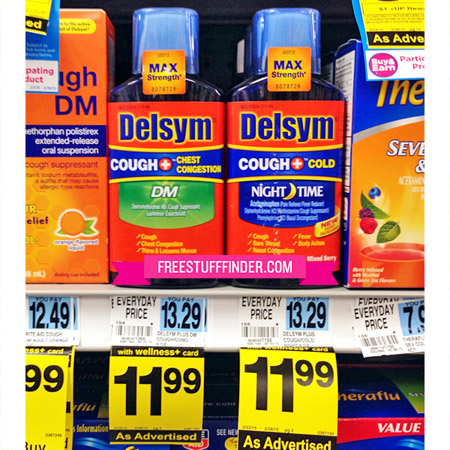 Free Delsym Cough Relief at Rite Aid