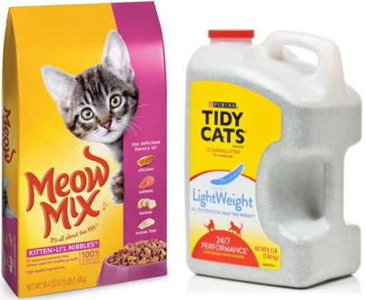 tidy cat food