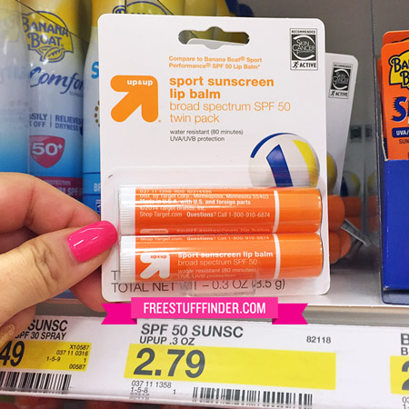 lip balm with spf target